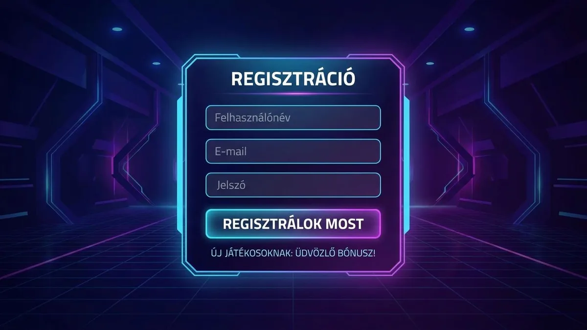Regisztráció bónusszal